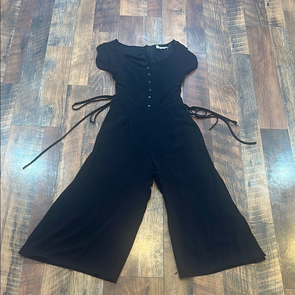 Neesha Elegant Black Jumpsuit M (5175)